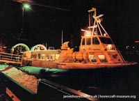 AP1-88 hovercraft with the Scandinavian company SAS